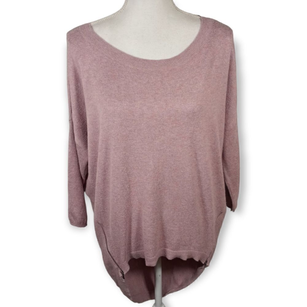 EXPRESS MAUVE SWEATEE SZ.S EUC
